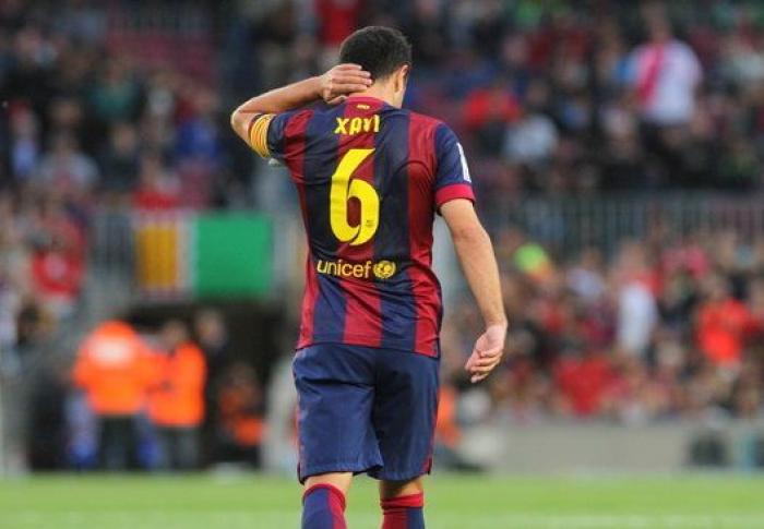 Xavi: "Tenía ganas de acabar así, es insuperable"