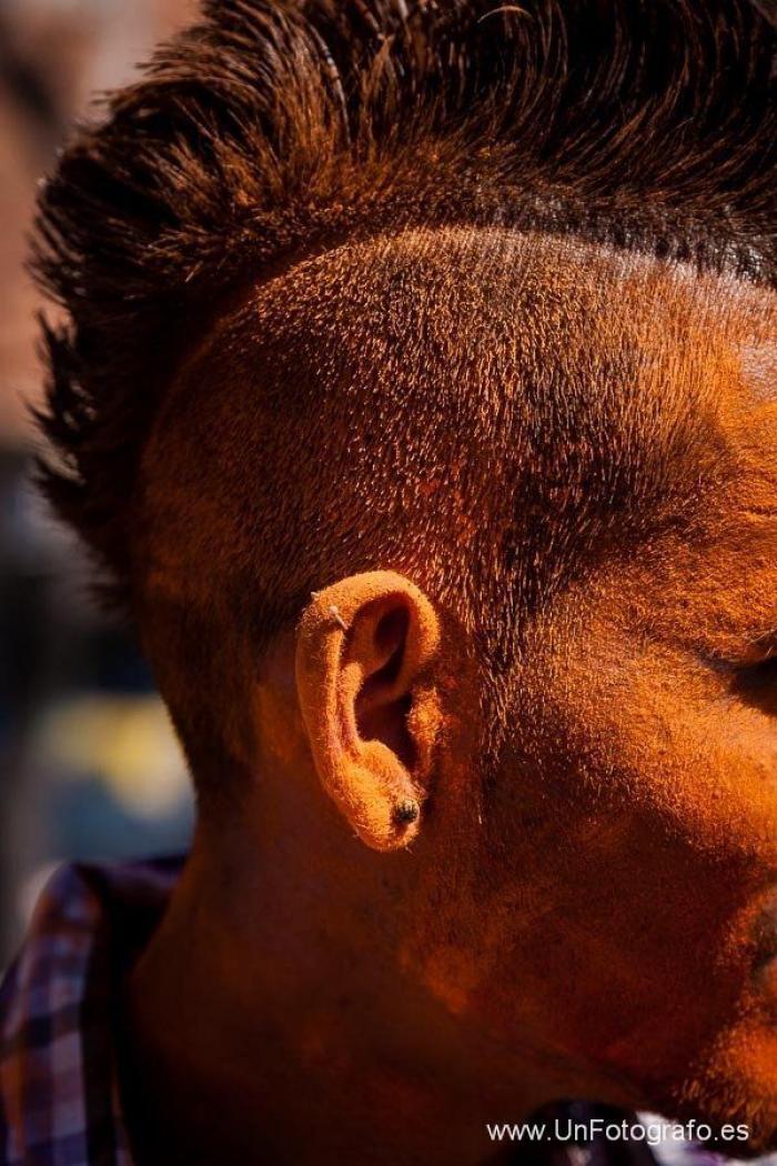 El arcoiris en un rostro