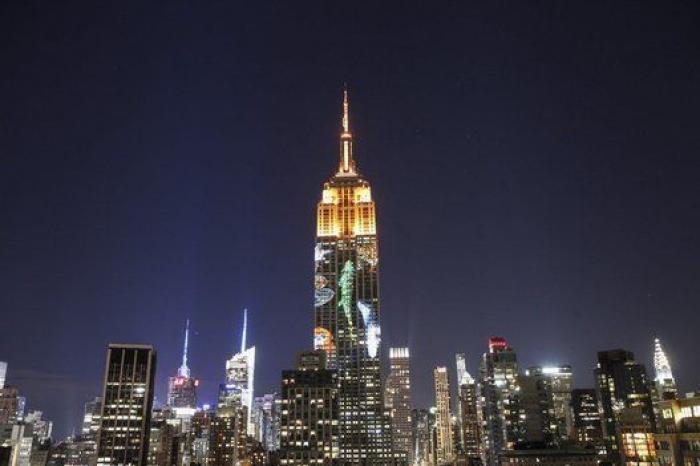 El Empire State se cubre de imágenes de animales en peligro de extinción (FOTOS)