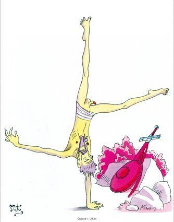 El Quijote de Cerbantes, con B de brutal