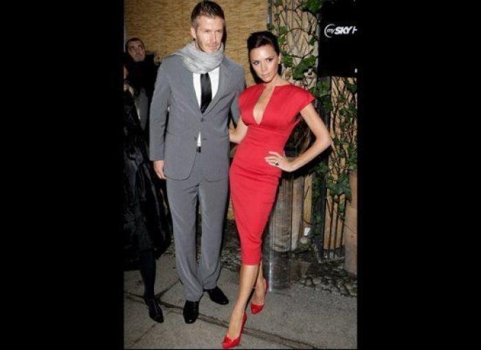 Las chanclas de David Beckham son lo mejor de esta foto