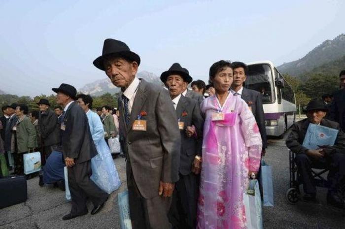 Reencuentro de familias de las dos Coreas: la emoción de volver a abrazar a tu hermano 60 años después