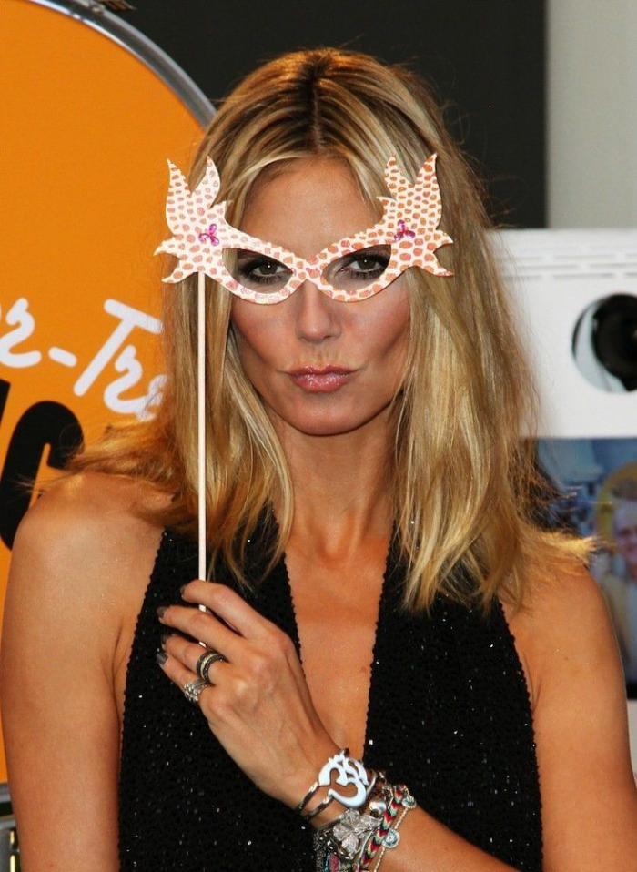 Heidi Klum sin maquillaje: la modelo, al natural (FOTOS)