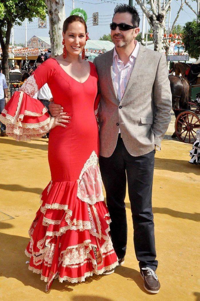 Feria de Abril 2013: modelos y famosas sacan sus vestidos de flamenca (FOTOS)