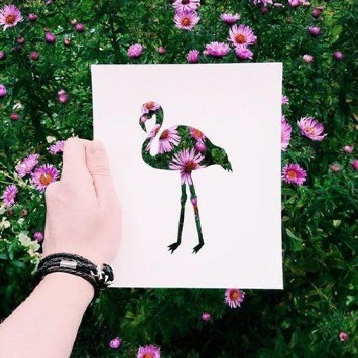Con una hoja de papel y su amor por la naturaleza, este artista de Instagram crea las siluetas perfectas