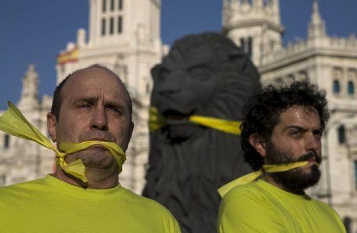 Unidas Podemos denuncia ante Europa a la derecha y asociaciones policiales que se oponen a reformar la 'ley mordaza'