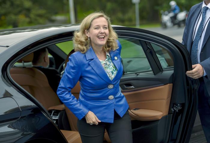 Preguntan a Isabel Rodríguez por la visita de Yolanda Díaz al Papa y ojo a la reacción de Calviño