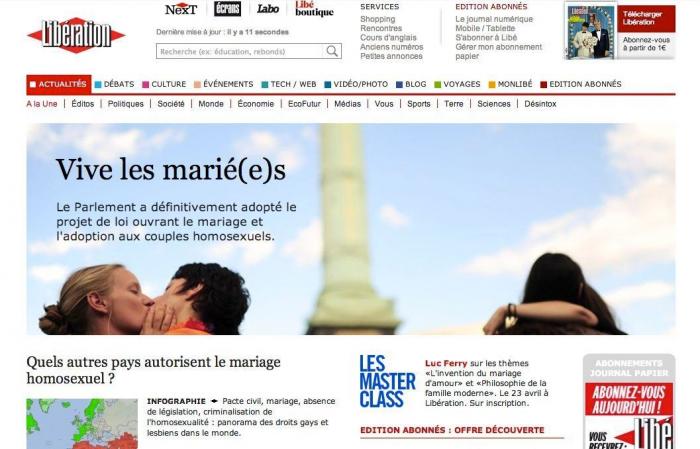 Francia aprueba el matrimonio homosexual (VÍDEO, FOTOS)