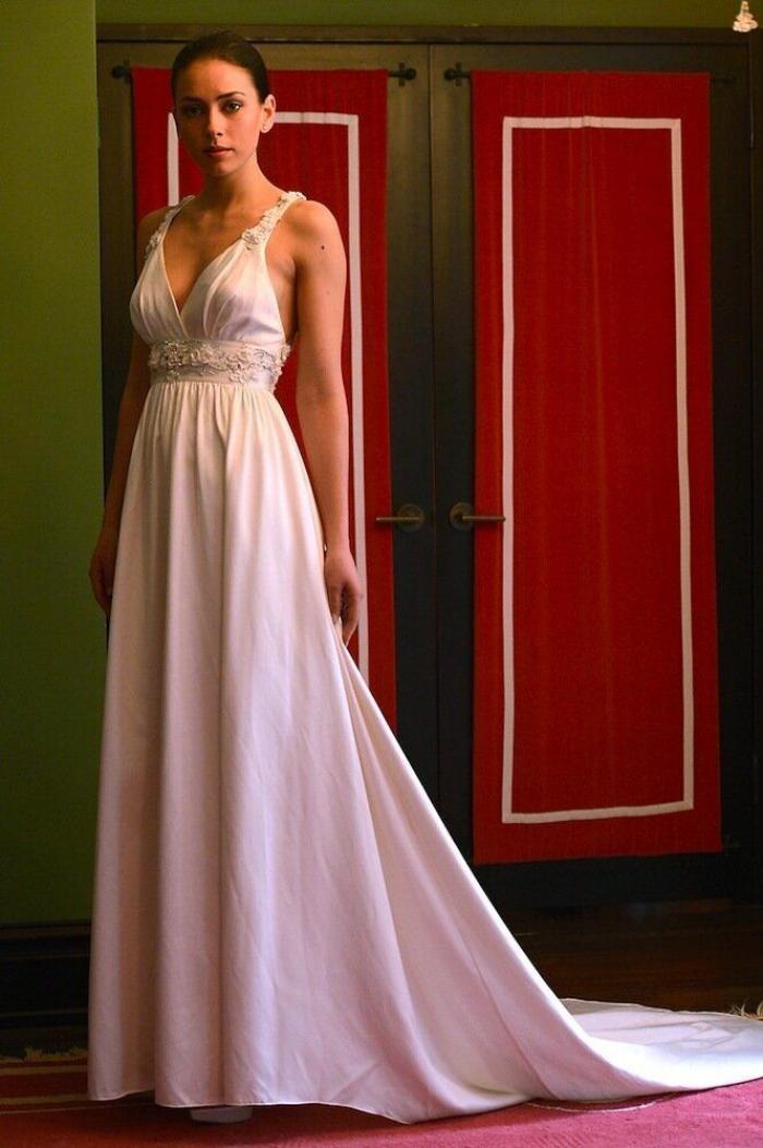 Vestidos de novia para 2014: blanco y negro entre las propuestas de la pasarela de Nueva York (FOTOS)