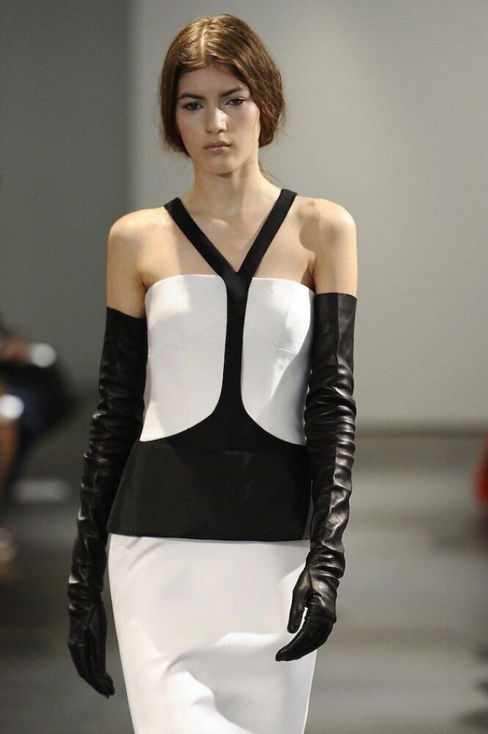 Vestidos de novia para 2014: blanco y negro entre las propuestas de la pasarela de Nueva York (FOTOS)