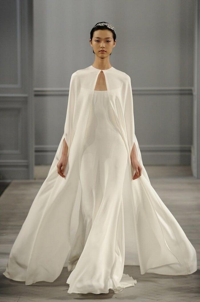 Vestidos de novia para 2014: blanco y negro entre las propuestas de la pasarela de Nueva York (FOTOS)