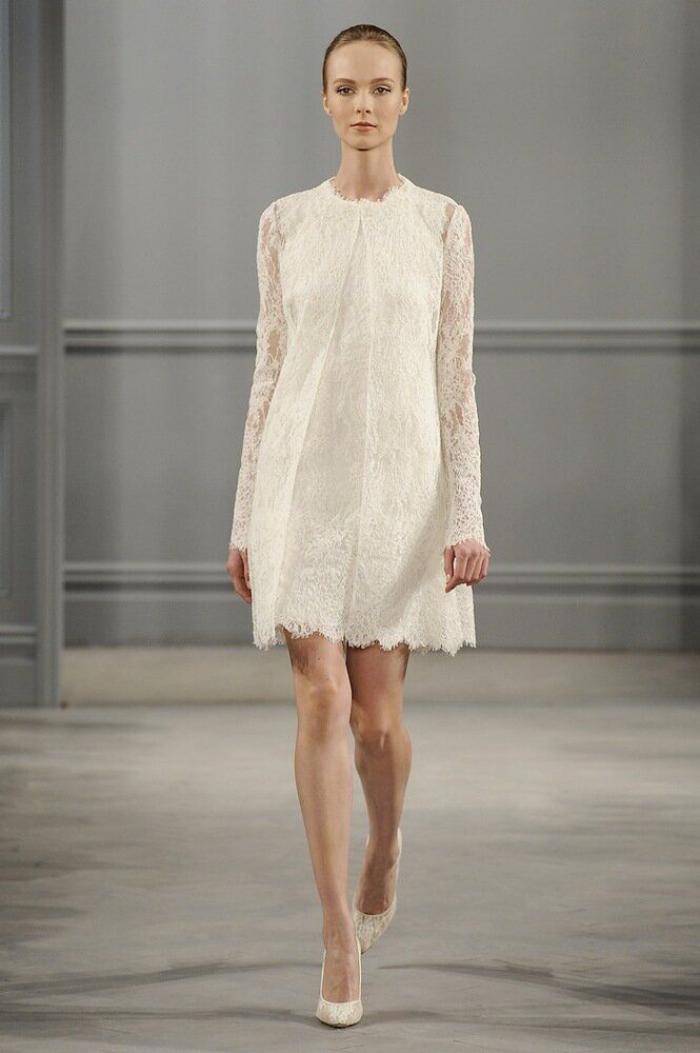 Vestidos de novia para 2014: blanco y negro entre las propuestas de la pasarela de Nueva York (FOTOS)