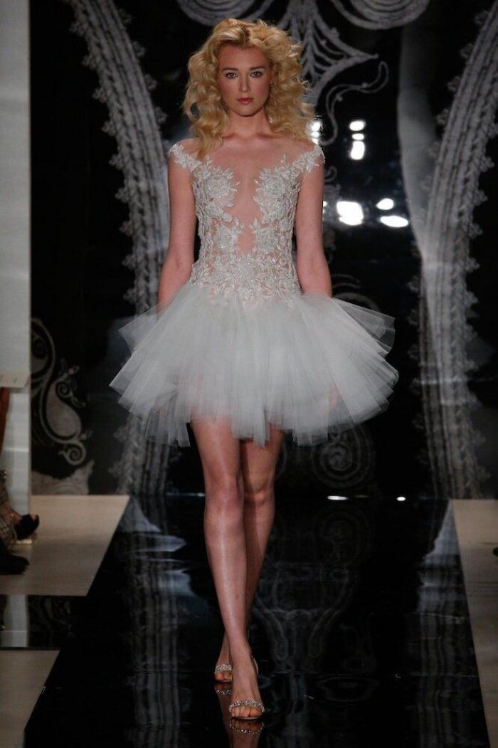 Vestidos de novia para 2014: blanco y negro entre las propuestas de la pasarela de Nueva York (FOTOS)