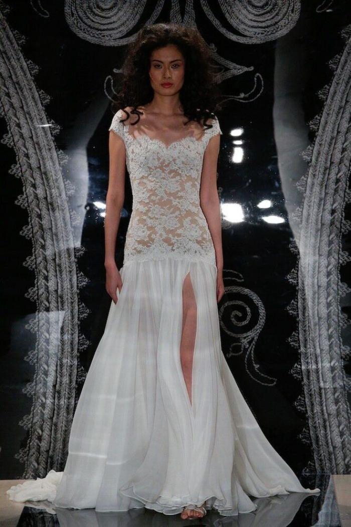 Vestidos de novia para 2014: blanco y negro entre las propuestas de la pasarela de Nueva York (FOTOS)