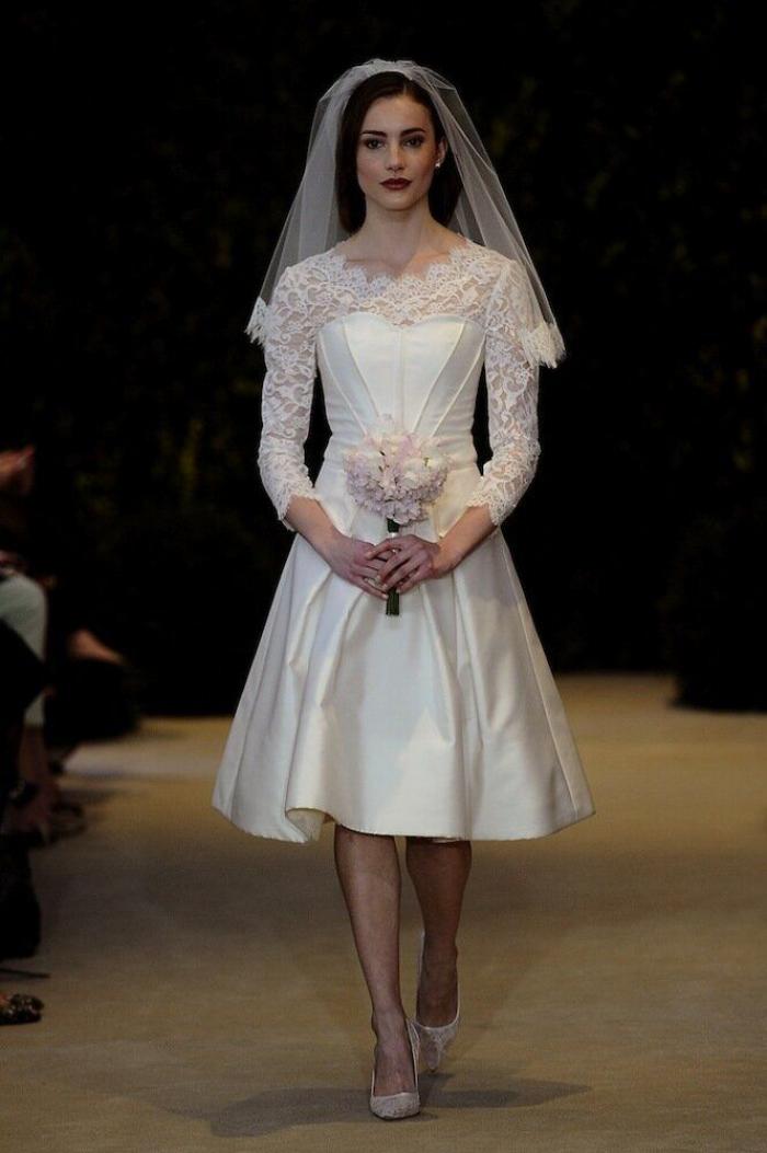 Vestidos de novia para 2014: blanco y negro entre las propuestas de la pasarela de Nueva York (FOTOS)