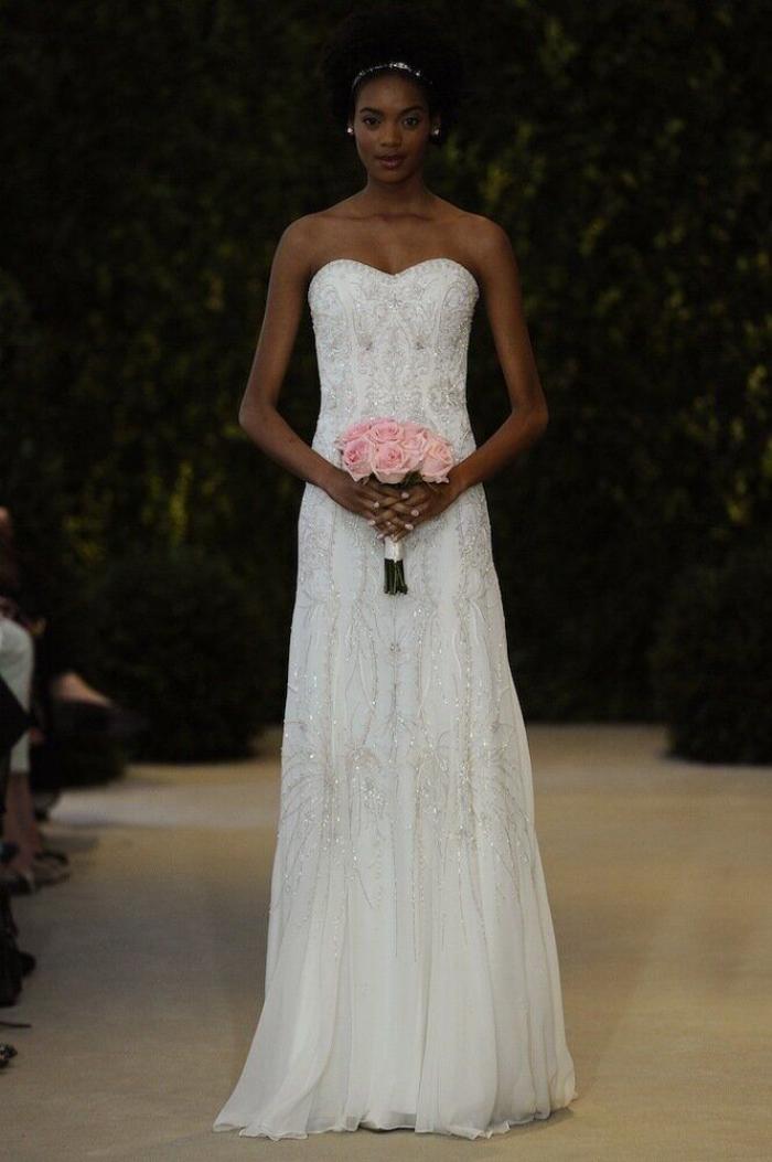 Vestidos de novia para 2014: blanco y negro entre las propuestas de la pasarela de Nueva York (FOTOS)