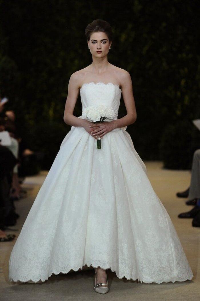 Vestidos de novia para 2014: blanco y negro entre las propuestas de la pasarela de Nueva York (FOTOS)