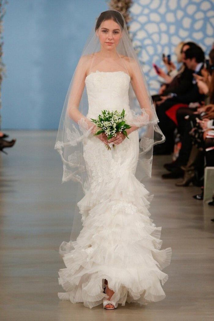 Vestidos de novia para 2014: blanco y negro entre las propuestas de la pasarela de Nueva York (FOTOS)