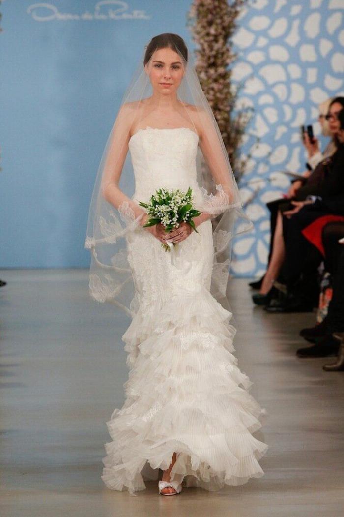 Vestidos de novia para 2014: blanco y negro entre las propuestas de la pasarela de Nueva York (FOTOS)