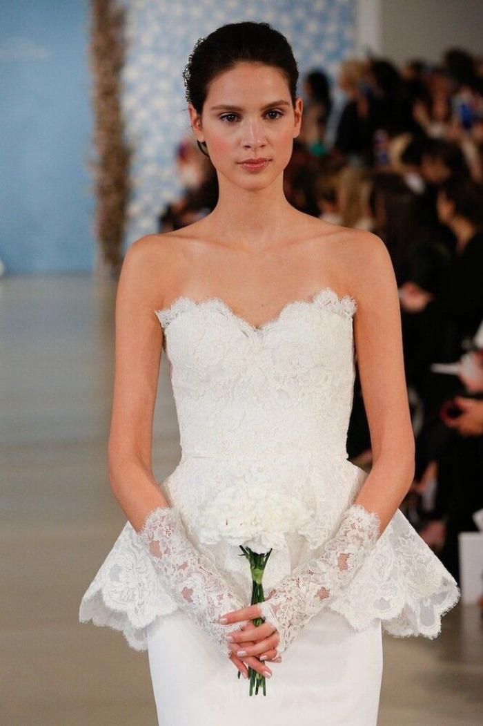 Vestidos de novia para 2014: blanco y negro entre las propuestas de la pasarela de Nueva York (FOTOS)