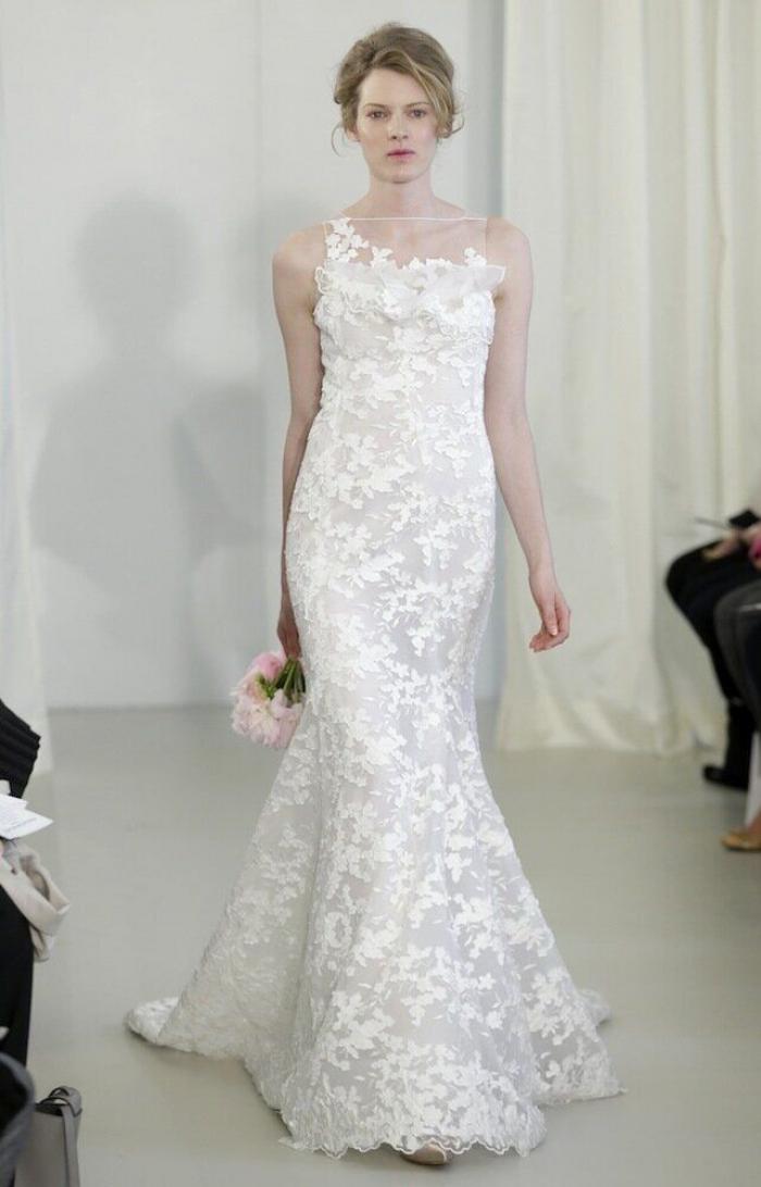 Vestidos de novia para 2014: blanco y negro entre las propuestas de la pasarela de Nueva York (FOTOS)