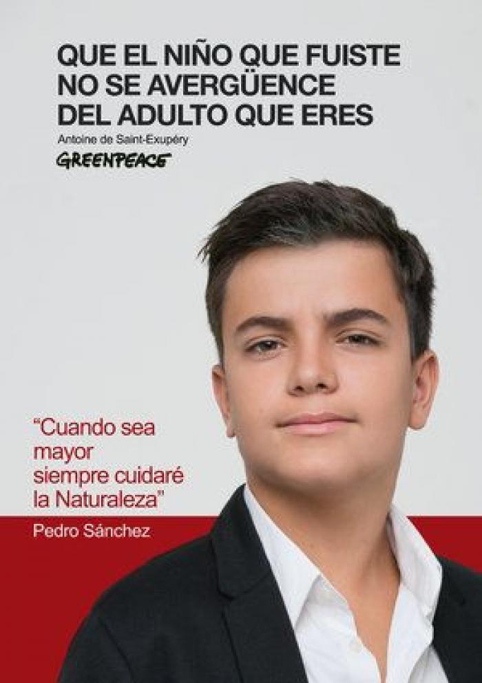 Greenpeace lanza una campaña con 'mini' candidatos para proteger el medio ambiente