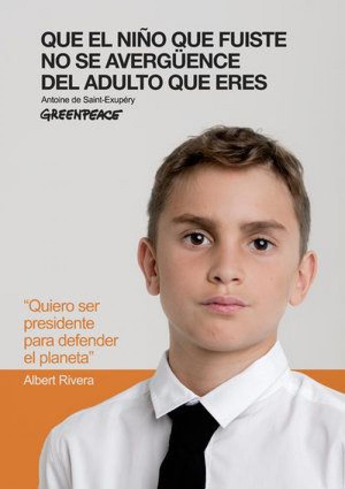 Greenpeace lanza una campaña con 'mini' candidatos para proteger el medio ambiente