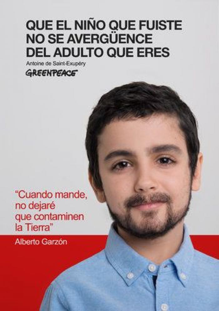 Greenpeace lanza una campaña con 'mini' candidatos para proteger el medio ambiente