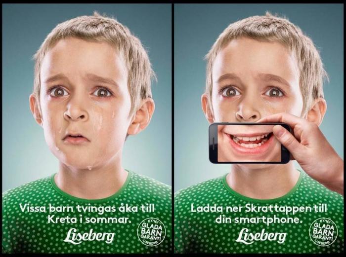 Un parque de Suecia se publicita despreciando a España, Italia y Grecia (FOTOS)