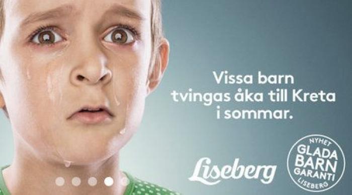 Un parque de Suecia se publicita despreciando a España, Italia y Grecia (FOTOS)