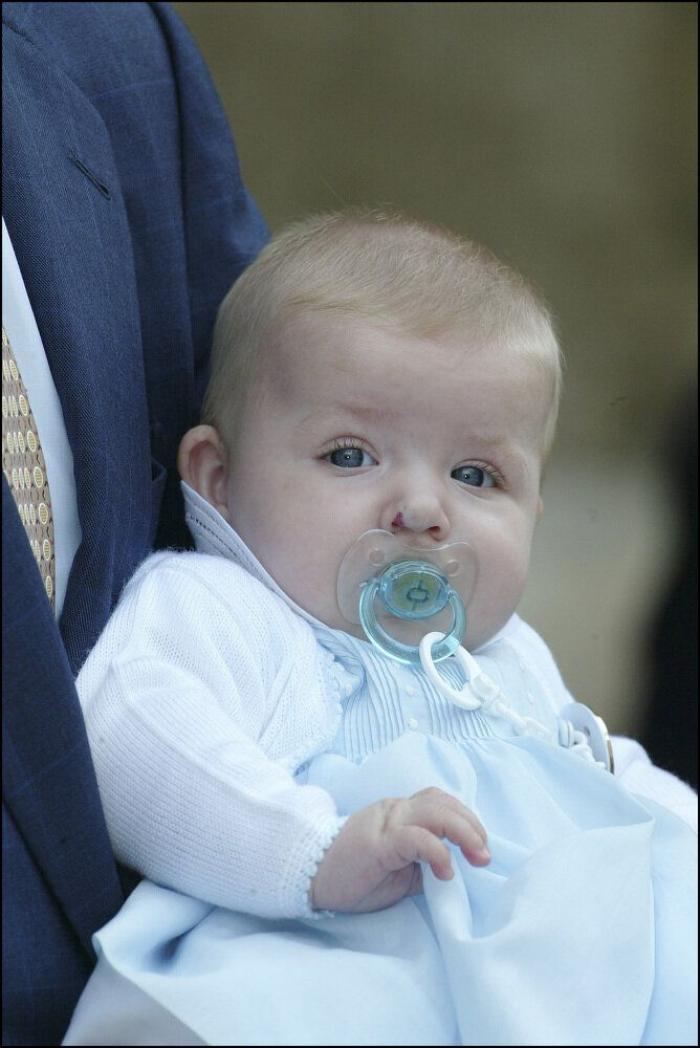 Leonor da que hablar por un detalle: está en la foto pero cuesta verlo