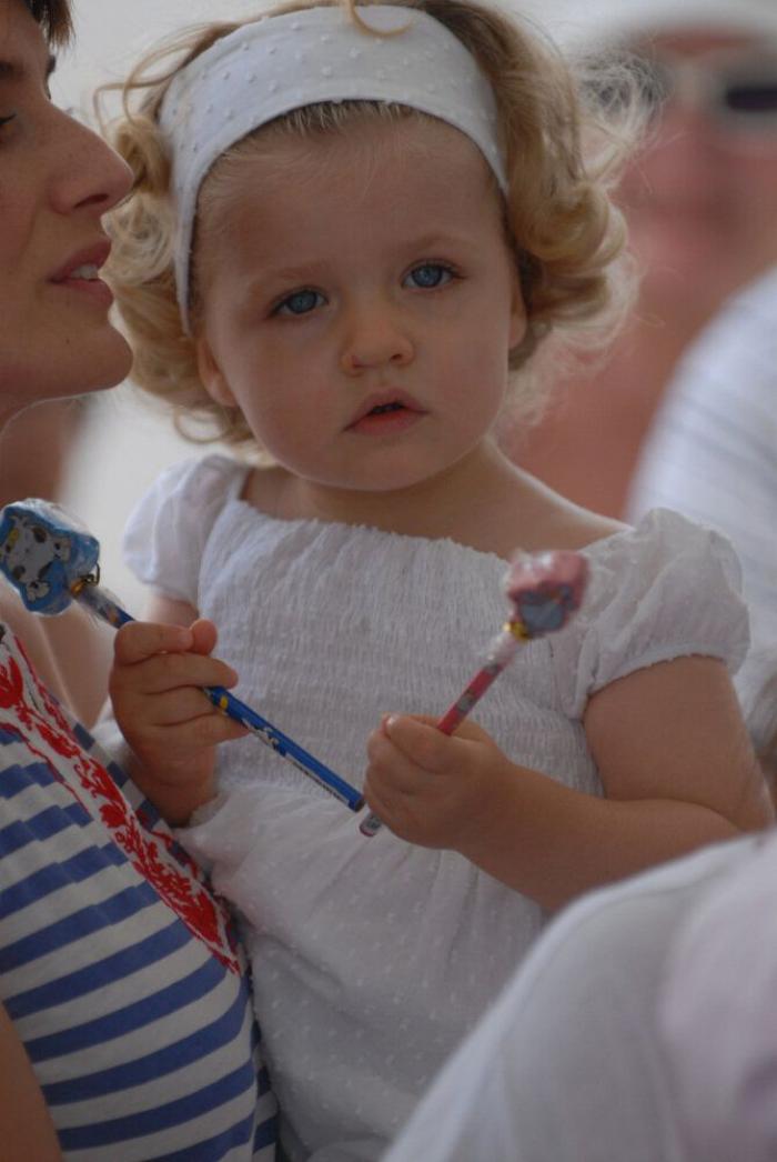 Leonor da que hablar por un detalle: está en la foto pero cuesta verlo