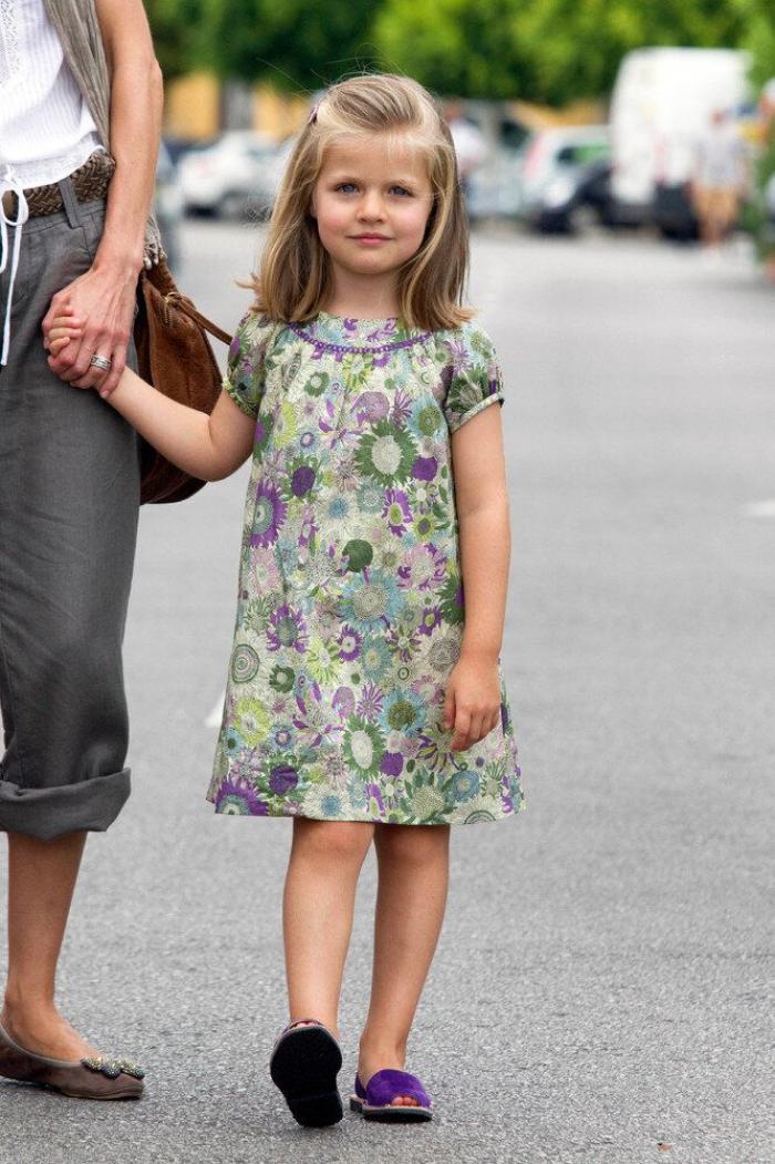 Leonor da que hablar por un detalle: está en la foto pero cuesta verlo