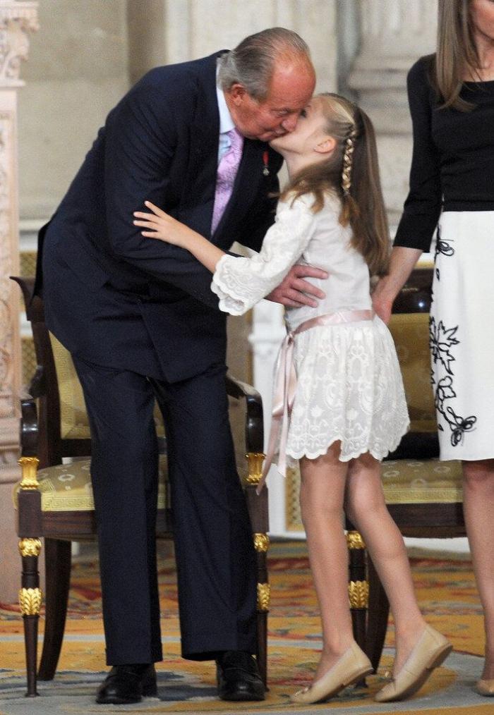 Leonor da que hablar por un detalle: está en la foto pero cuesta verlo