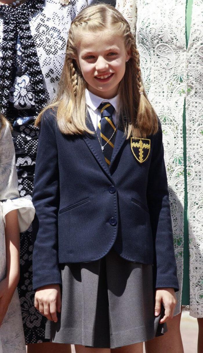 Leonor da que hablar por un detalle: está en la foto pero cuesta verlo
