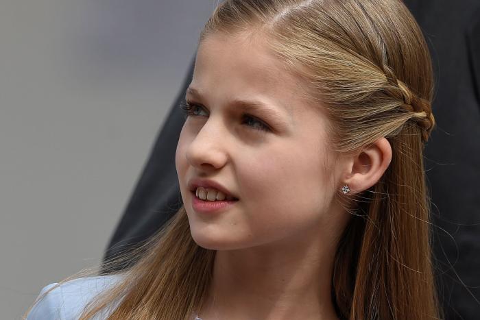 Leonor da que hablar por un detalle: está en la foto pero cuesta verlo