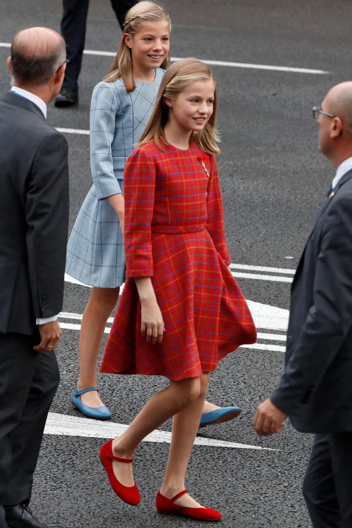 Leonor da que hablar por un detalle: está en la foto pero cuesta verlo
