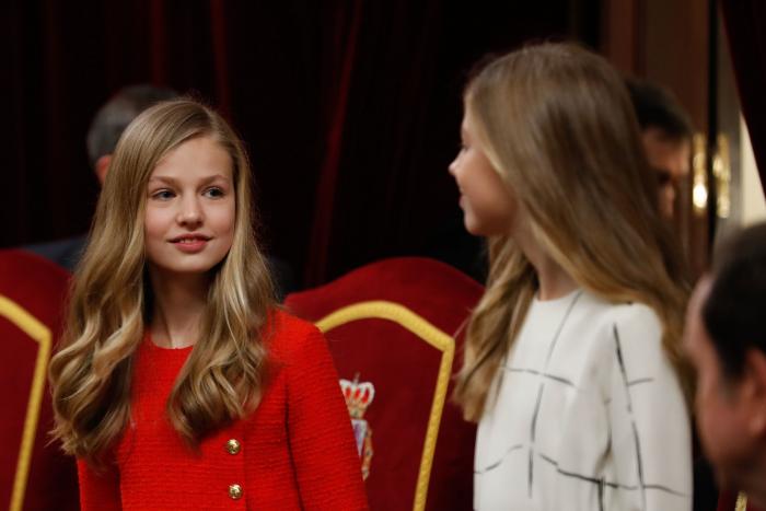 Leonor da que hablar por un detalle: está en la foto pero cuesta verlo