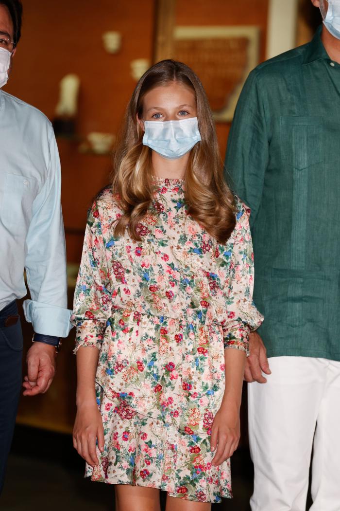 Leonor da que hablar por un detalle: está en la foto pero cuesta verlo