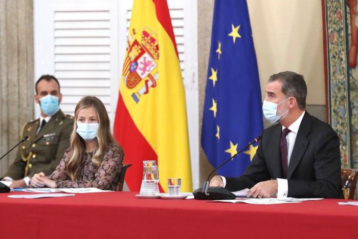 Leonor da que hablar por un detalle: está en la foto pero cuesta verlo