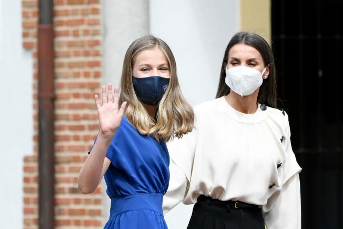 Leonor da que hablar por un detalle: está en la foto pero cuesta verlo
