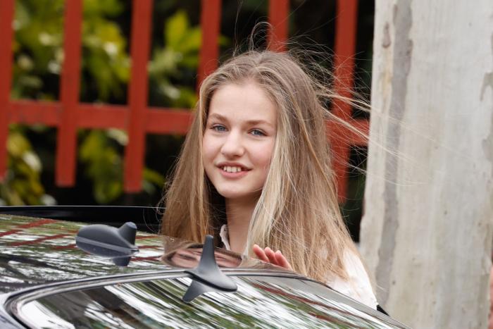 Leonor da que hablar por un detalle: está en la foto pero cuesta verlo