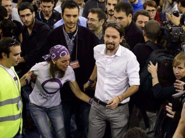 "¡Farsante! ¡Mentiroso!": Tensión al inicio de la Asamblea de Podemos
