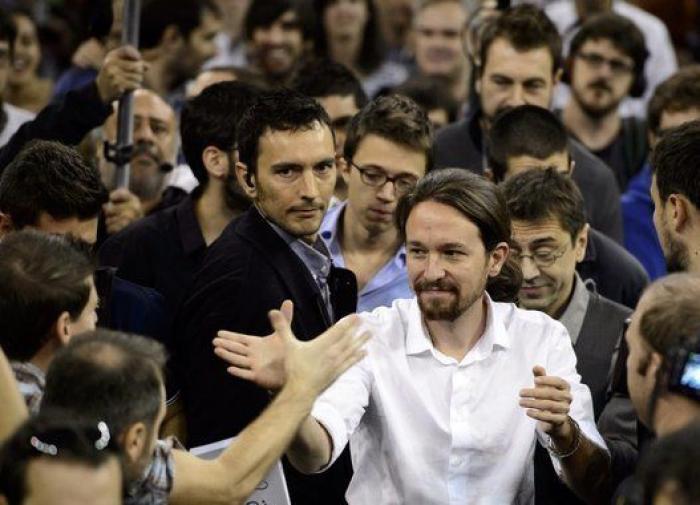 "¡Farsante! ¡Mentiroso!": Tensión al inicio de la Asamblea de Podemos