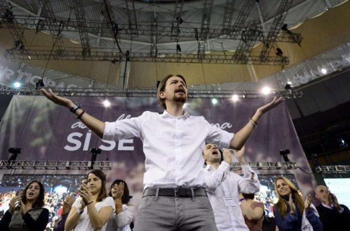 "¡Farsante! ¡Mentiroso!": Tensión al inicio de la Asamblea de Podemos