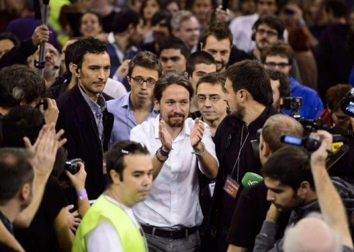 "¡Farsante! ¡Mentiroso!": Tensión al inicio de la Asamblea de Podemos