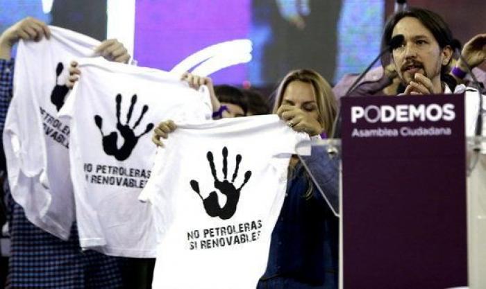 "¡Farsante! ¡Mentiroso!": Tensión al inicio de la Asamblea de Podemos