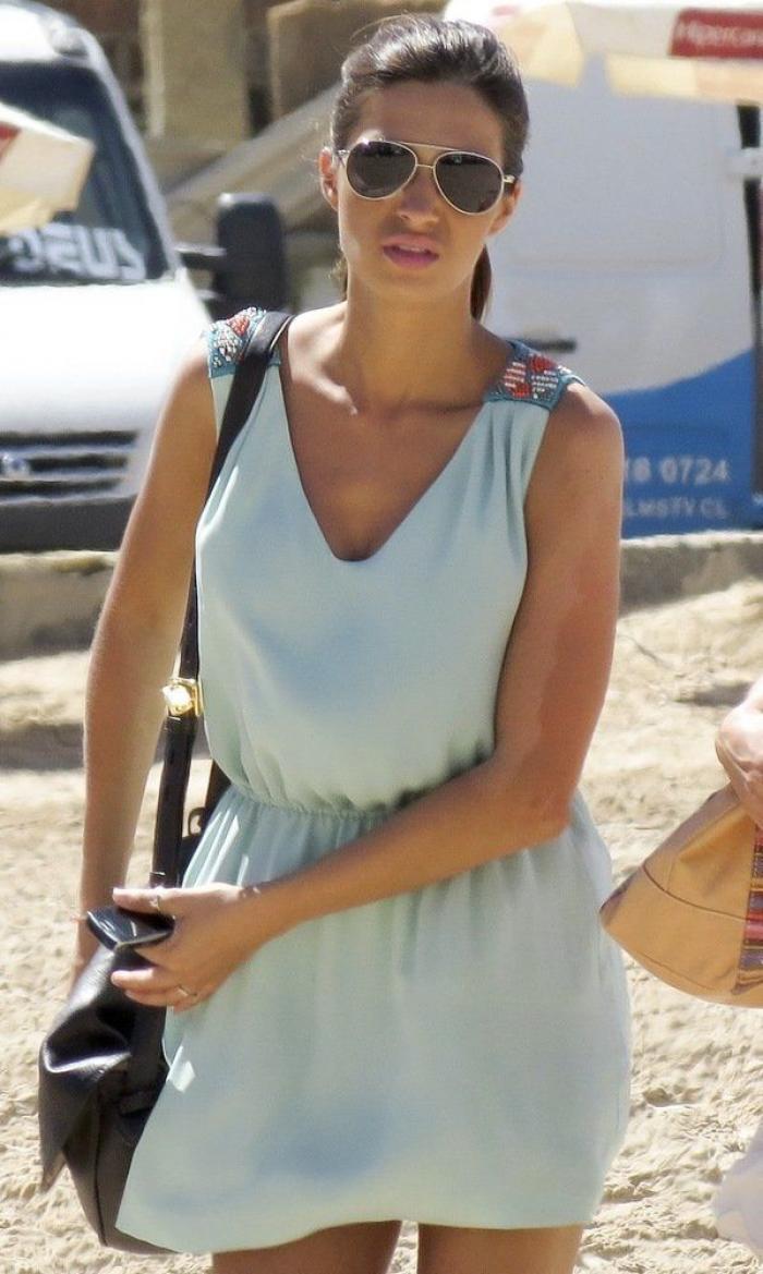 Sara Carbonero: su primer posado en público embarazada (FOTOS)