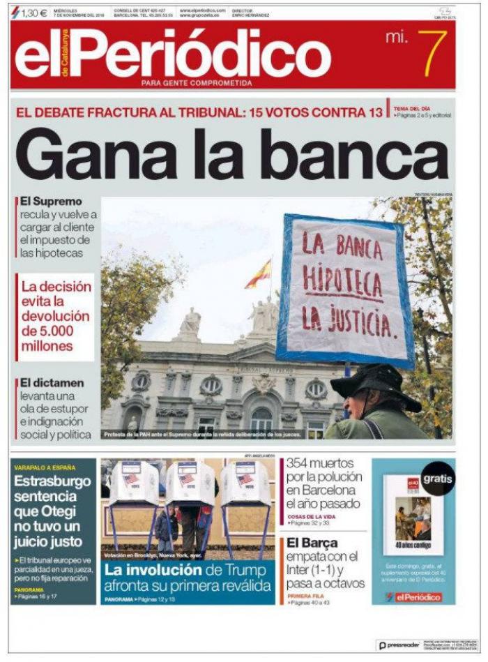 El Supremo dice que una cláusula hipotecaria negociada no puede ser poco transparente