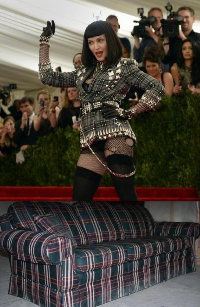 ¿Quién lo lleva mejor: las famosas de la gala del MET o estos sofás? (FOTOS)